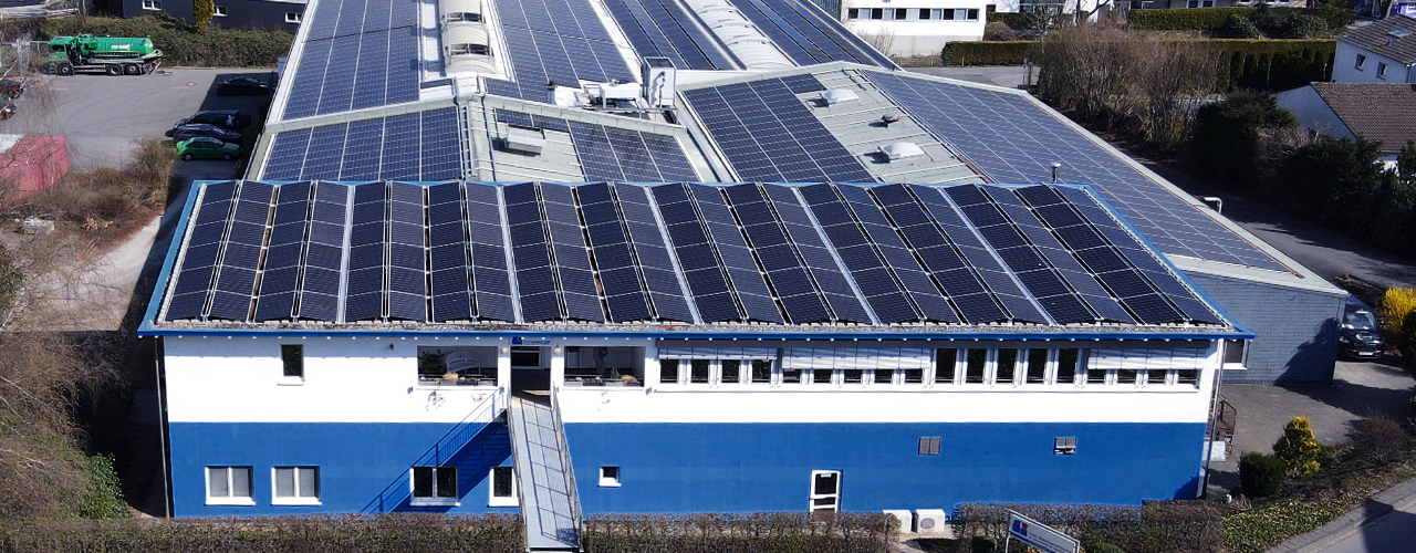 Photovoltaikanlage am Standort Radevormwald